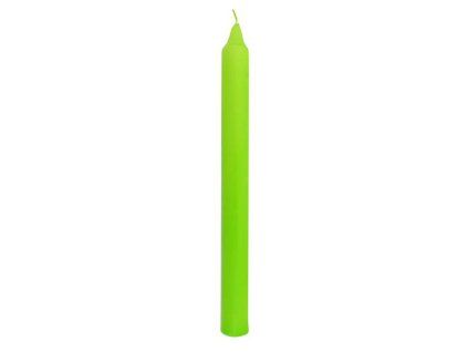 Svíčka 24cm PROVENCE Bistro zelená