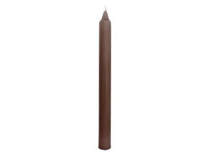 SVÍČKA STOLNÍ BISTRO TAUPE, 24X2,4CM, 70G