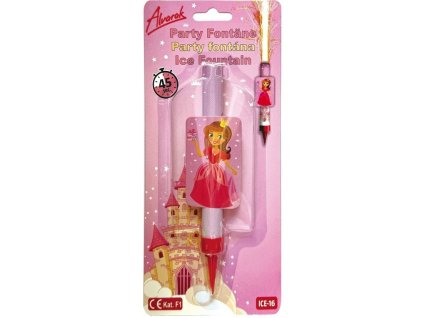 fontána C ledová 1ks, 12cm - 45 sek., Princezna
