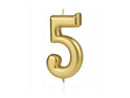 svíčka C Číselná 5