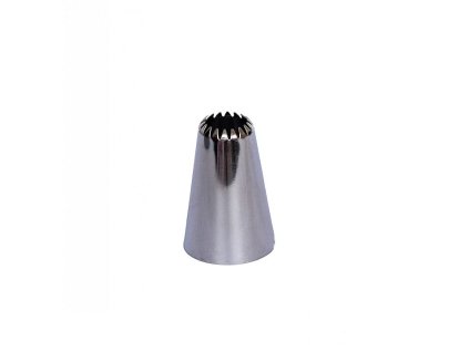 špička d18x30mm HVĚZDA d11mm otev.TRY-541, zdobící, NR