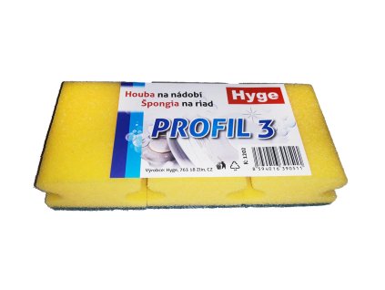 houbička na nádobí tvarov.8,5x7x4,5cm (3ks) 1202 mix barev