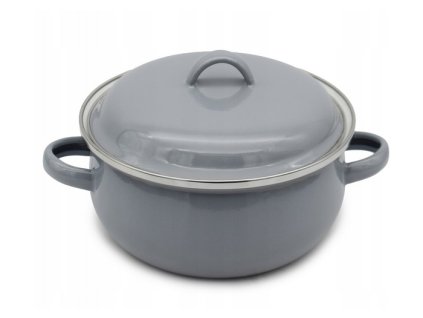 rendlík d14+PO, šedý (0,95l) Z/P, indukce, smalt