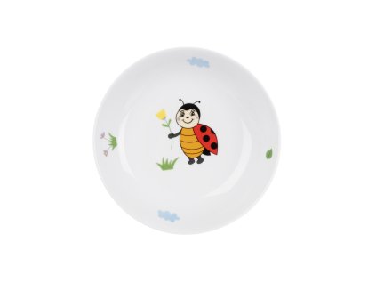 Hluboký dětský talíř BERUŠKA pr. 19 cm