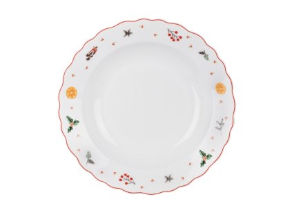 Hluboký talíř VŮNĚ VÁNOC pr. 24,5 cm