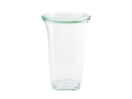 Sklenice hranatá Weck 795 ml, víčko 100 mm / 6 ks