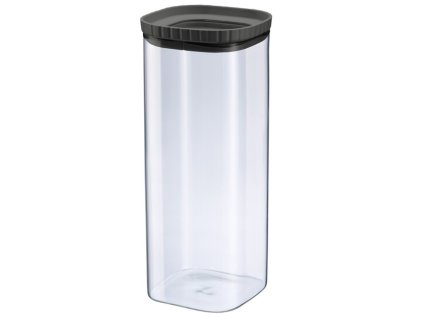 Skleněná dóza se silikonovým víčkem, stohovatelná, 2230 ml