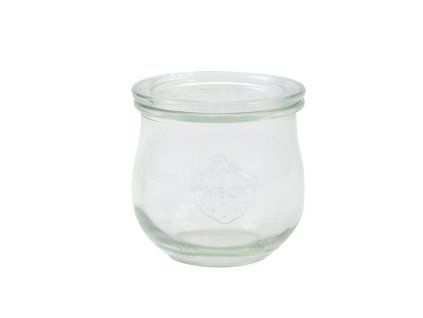 Sklenice zavařovací Weck MINI-TULPENGLAS 370 ml, víčko ø 80 mm / 6 ks
