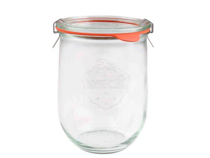 Zavařovací sklenice Weck Tulpe 1062 ml, víčko ø 100 mm s příslušenstvím / 6 ks