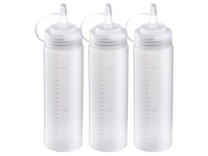 Stlačovací lahvičky, 240 ml/3 ks