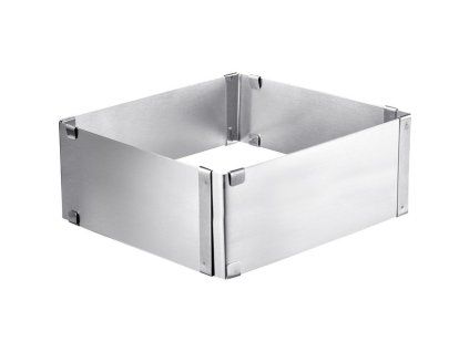 Forma na dort nastavitelná, čtvercová 8 cm