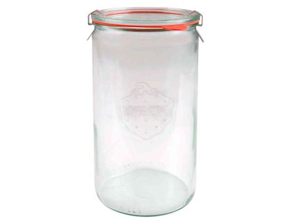Zavařovací sklenice válcová Weck Zylinder 1590 ml,  ø 100 mm s příslušenstvím / 6 ks