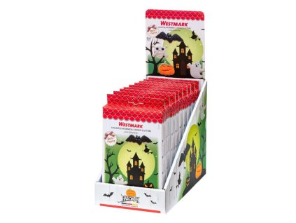 Sada 4 vykrajovátek HALLOWEEN - presentační box / 9 ks