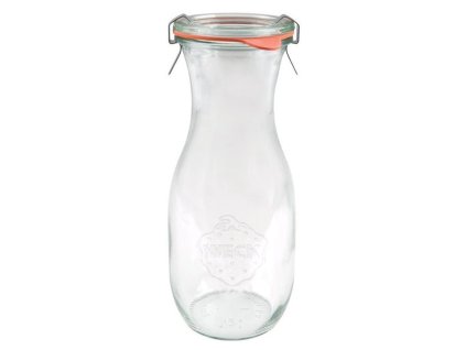 Lahev na džus Weck 530 ml, víčko ø 60 mm s příslušenstvím / 6 ks
