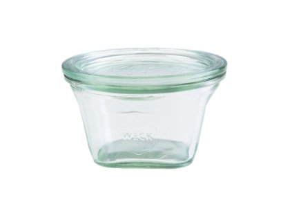 Sklenice hranatá Weck 290 ml, víčko 100 mm / 6 ks