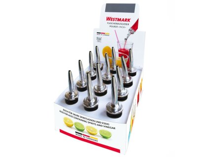 Nálevka plastová INOX GASTRO / 12 ks