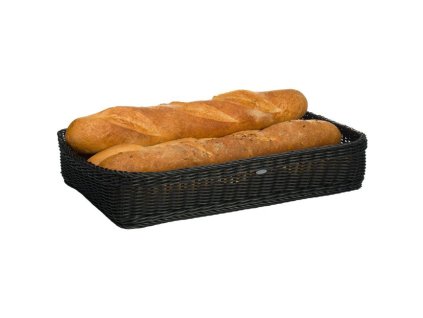 Koš pro gastronomii GN 1/1 53 x 32,5 x 10 cm - černý
