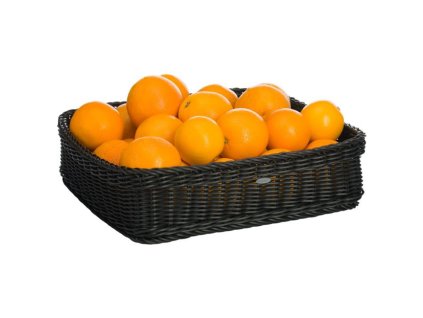 Koš pro gastronomii GN 2/3 35,5 x 32,5 x 10 cm - černý