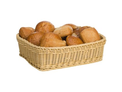 Koš pro gastronomii GN 1/2 32,5 x 26,5 x 10 cm - světle béžový