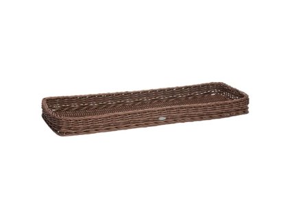 Podnos 60 x 20 x 5 cm - hnědý
