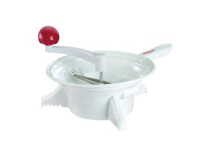 Pasírovač se dvěma nerezovými kotouči, plastový ø 23 cm