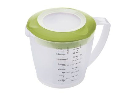 Nádoba mixovací s víčkem a odměrkou HELENA 1,4 l - zelená