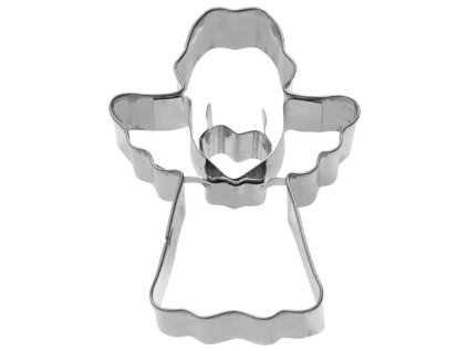 Vykrajovátko ANDĚL-střed srdce / 6 cm