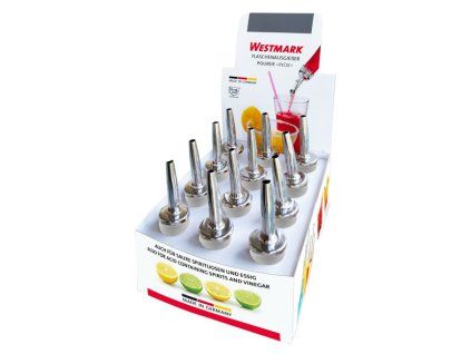 Nálevka silikonová INOX STANDARD / 12 ks