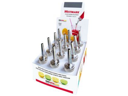 Nálevka silikonová INOX GASTRO / 12 ks