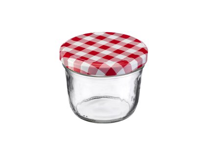 Sada sklenic se šroubovým uzávěrem 230 ml, ø 82 mm / 6 ks