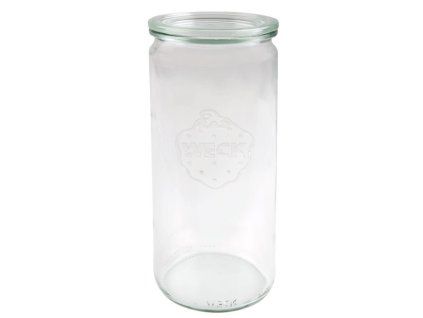 Sklenice zavařovací, válcová Weck ZYLINDERGLAS 1040 ml, víčko ø 80 mm / 6 ks