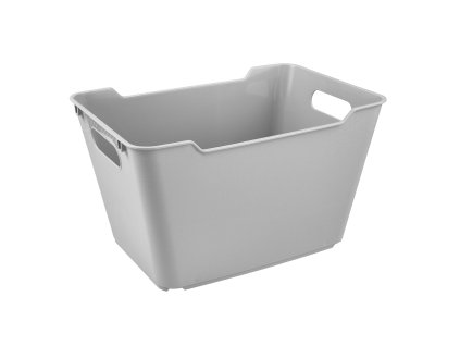 BOX ÚLOŽNÝ LOTTA 12L 35,5X23,5X20CM SEVERSKÁ ŠEDÁ