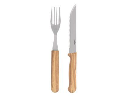 Steak set nůž s vidličkou