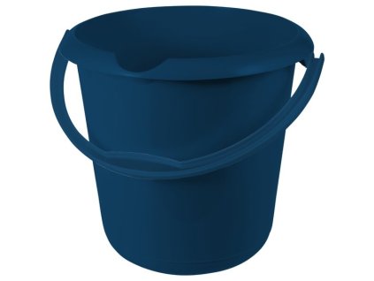 vědro 10l s výlev. ECO nebes.modrá, d30x28cm, plast