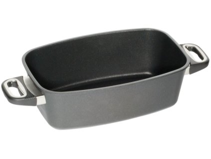 pekáč 33x21/11cm, AMT, nepřil.povrch, 2 ucha, litina, indukce
