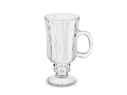 sklen. 240ml, 1ks, ANASTAZJA (Venezia)vroubk.,s uchem