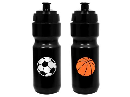 láhev 0,66l MÍČ FOTBAL,KOŠÍKOVÁ, nápitka, sport, plast