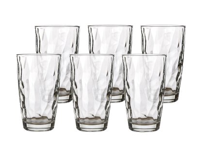 sklenice 470ml DIAMOND čirá (6ks)