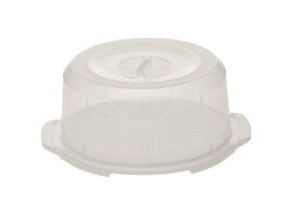 podnos d37x15cm na dort, víko, FABRIZIO, plast