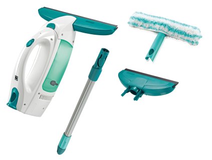 Vysavač na okna Window Cleaner s mopem a 43 cm tyčí + Sací hubice 17 cm-černá