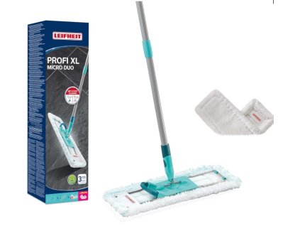 Podlahový mop PROFI XL Micro Duo + náhrada SuperDuster Floor ZDARMA (kompaktní balení v krabici)