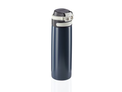Termoska s šikovným uzávěrem 600 ml - tmavě modrá