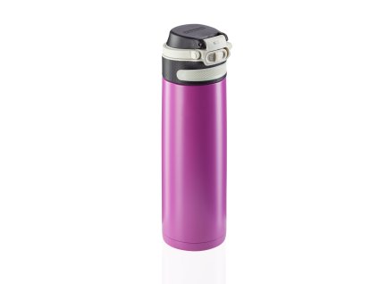 Termoska s šikovným uzávěrem 600 ml - fialová