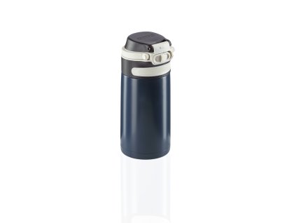 Termoska s šikovným uzávěrem 350 ml - tmavě modrá