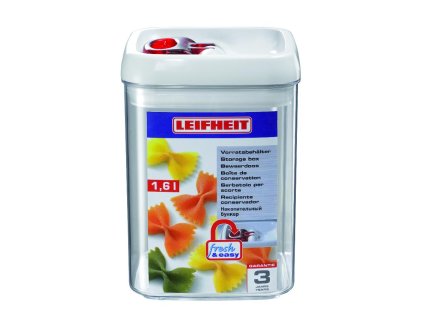 Dóza na potraviny FRESH & EASY  hranatá 1600 ml