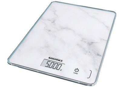 Digitální kuchyňská váha Page Compact 300 - motiv mramor