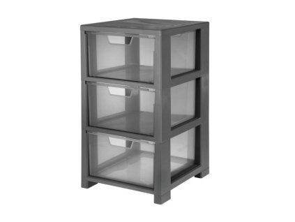Zásuvka LINEA STORAGE 3 grafit