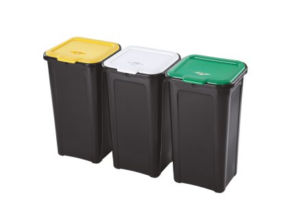 Koš na tříděný odpad COVER LINE 3x44L
