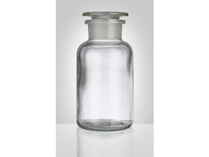 dóza-prachovnice 2000ml-kul.čirá, zabr.víko, sklo