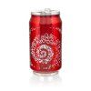 termoska 0,3l plechovka BE COOL BUBBLES ČRV